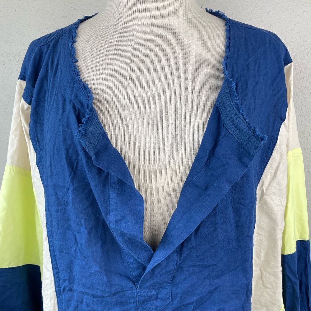 NWT Blue Alpine Pullover Light Jacket Top Size L - Picture 2 of 7